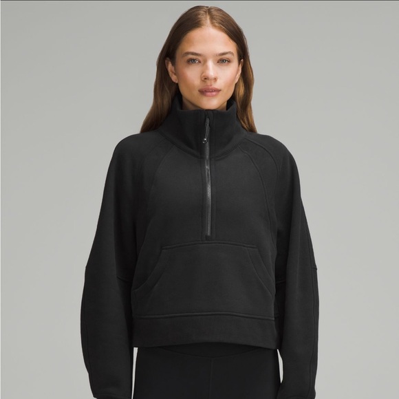 lululemon athletica Other - Scuba Oversized Funnel Neck Half Zip